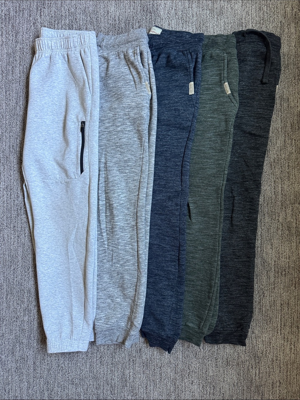 Boys Large 14/16 Jogger Pants Bundle - 5 pairs